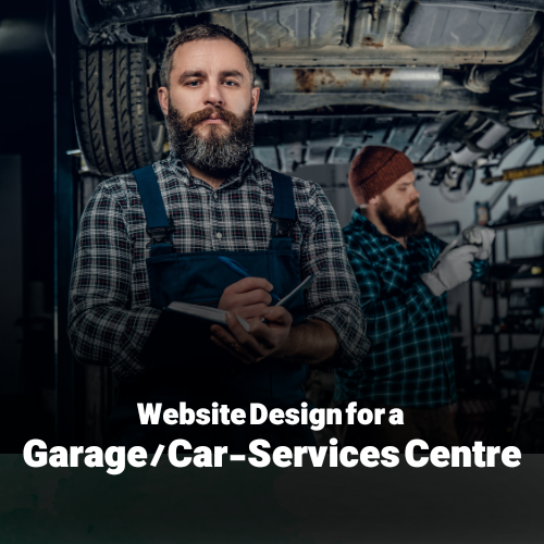 Website Design for a Garage/Car-Services Centre in Dubai