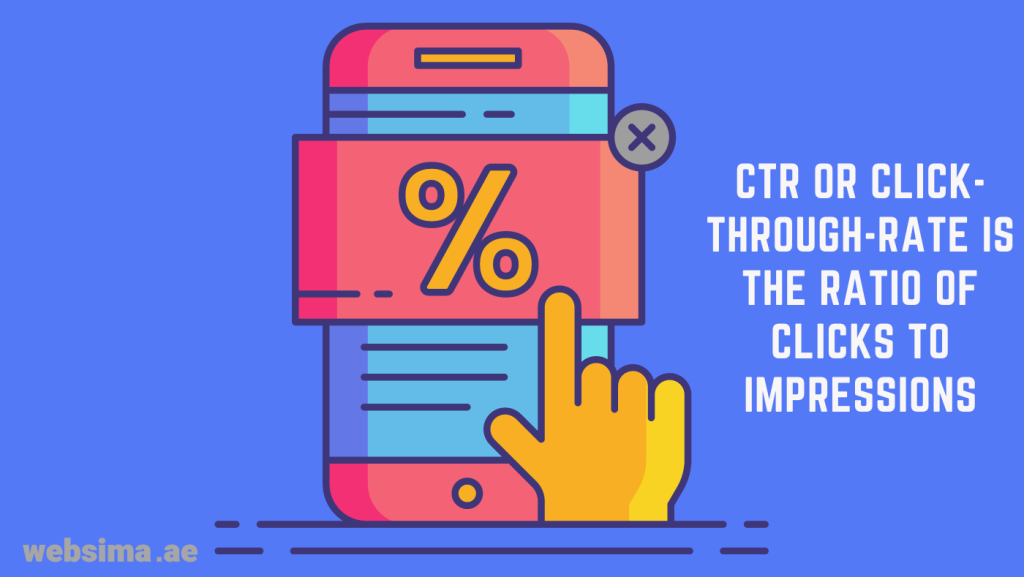 CTR is calculated by dividing the total number of clicks by the total number of impressions.