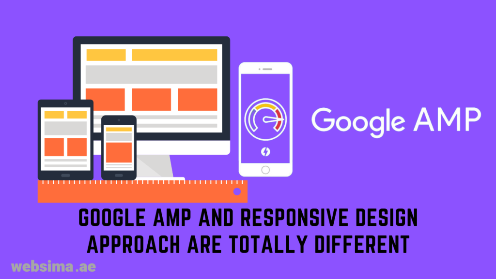 AMP and responsive design are different approach