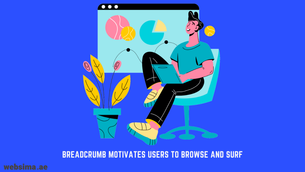 Breadcrumb improves dwell time by motivating users to browse more