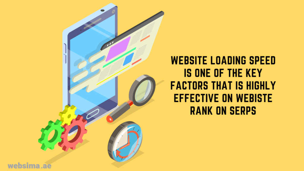 Search Engines highly consider the website loading speed to rank the website