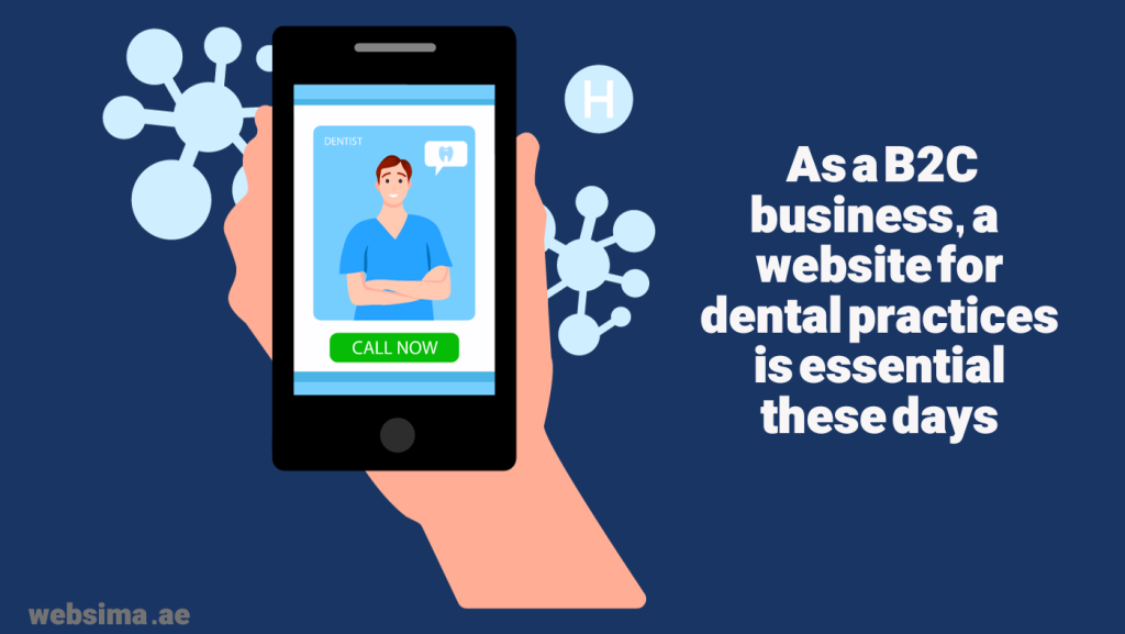 Having a website is essential for dentists and clinics