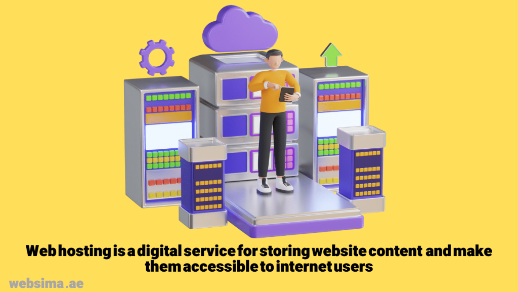 Host service store all websites content in their servers and make them available to internet users.