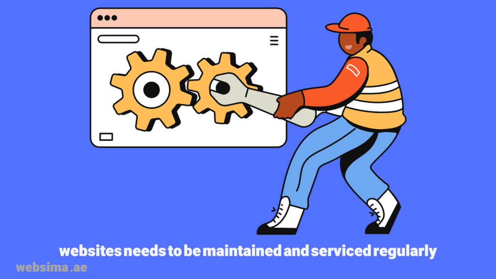 All types of website must be go through maintenance services regularly