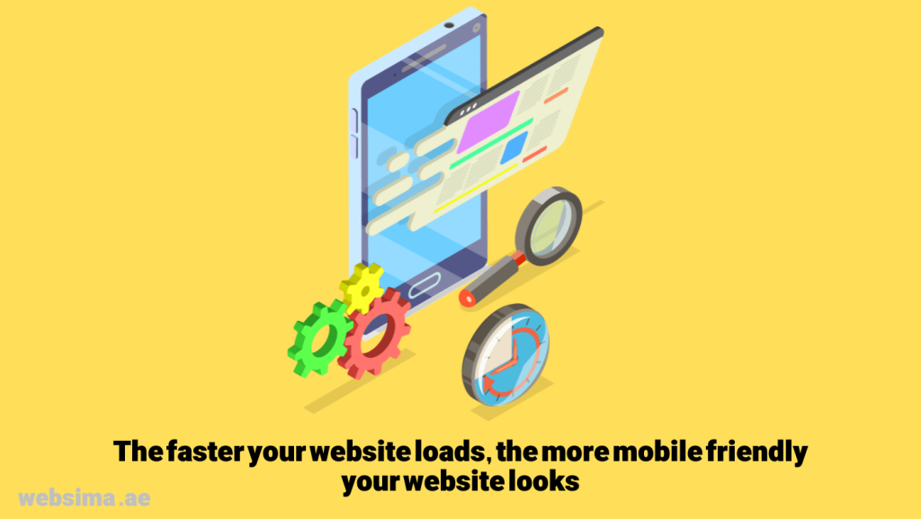 Fast loading speed makes a website more mobile-friendly