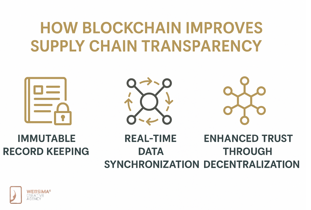 How Blockchain Improves Supply Chain Transparency
