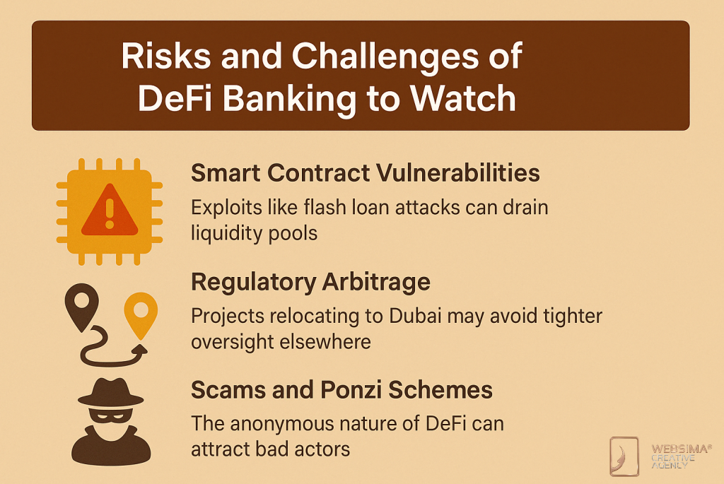 Risks and Challenges of DeFi Banking to Watch