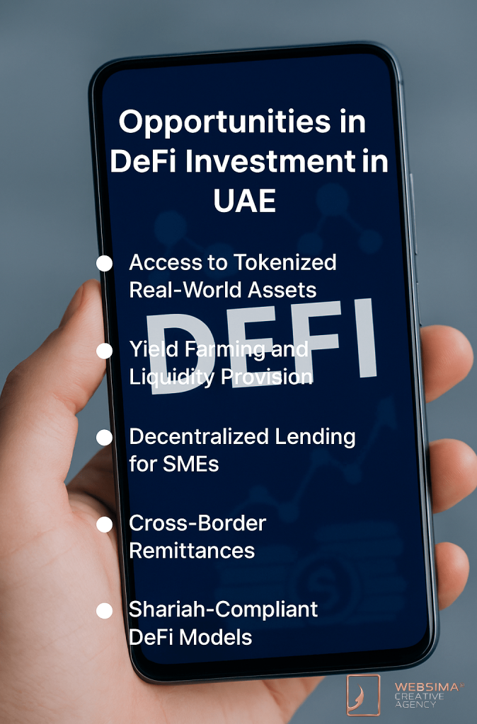 Opportunities of DeFi investment in UAE