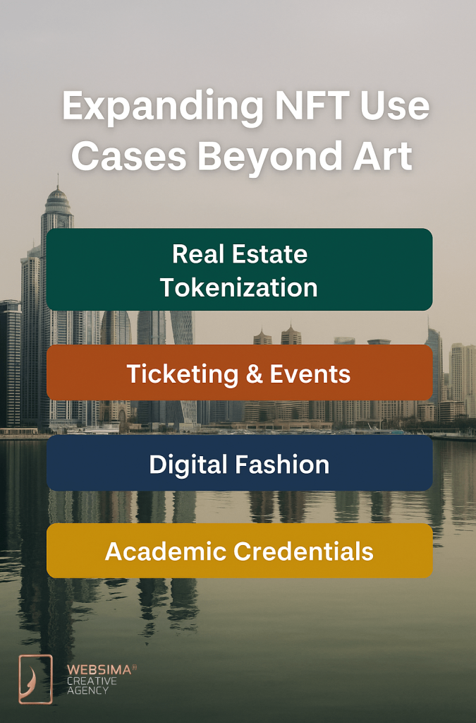 Other use case of NFTs in Dubai global NFT hub