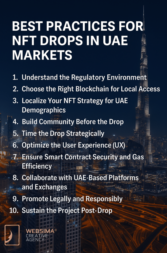 Best Practices for NFT launch in UAE