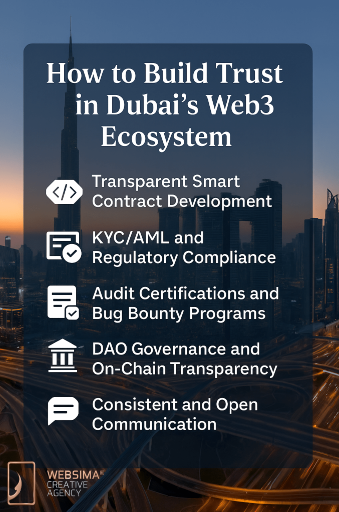 how to make trustful web3 projects in dubai