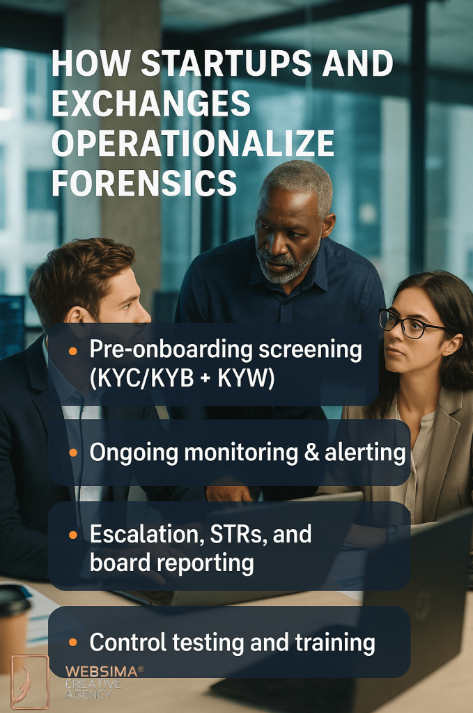 how start ups operationalize crypto forensics UAE
