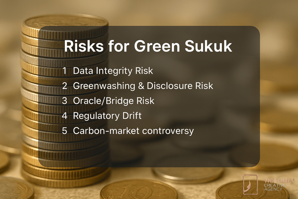 risks of green sukuk blockchain UAE