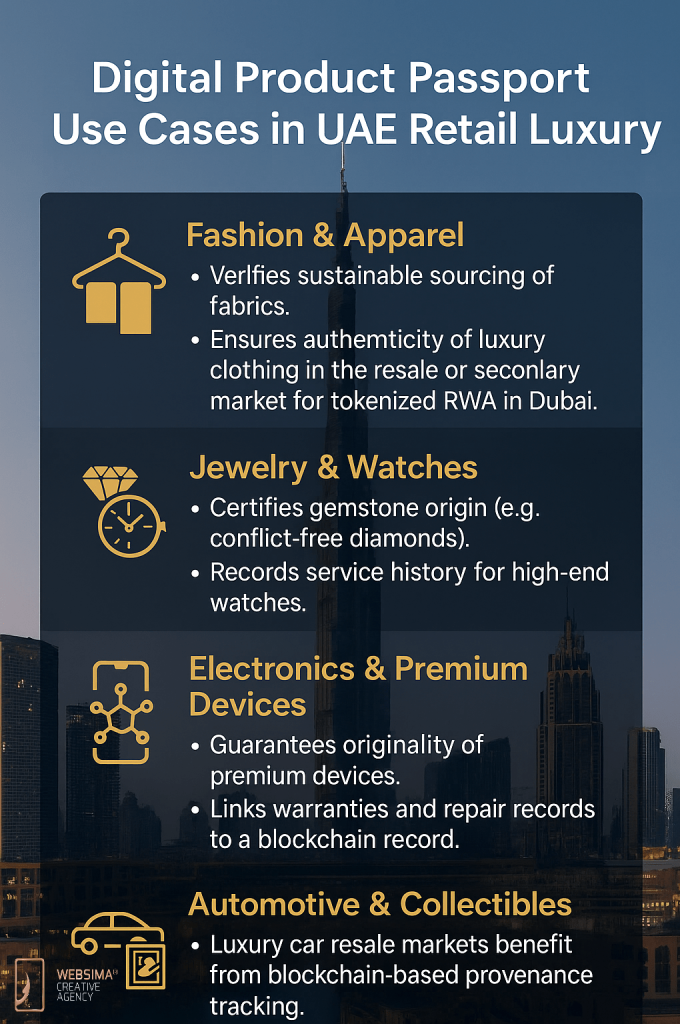 use cases of digital product passport UAE